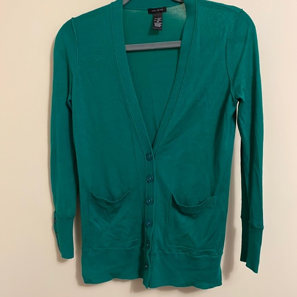 Only mine green cardigan - Picture 2 of 5